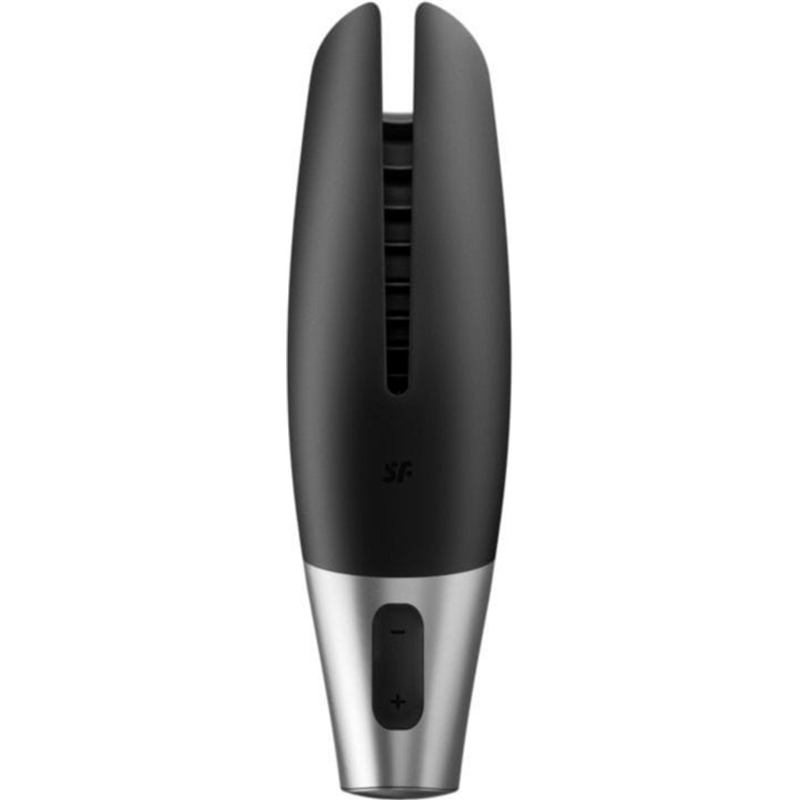 Satisfyer Black Silver - Masturbateur pour hommes