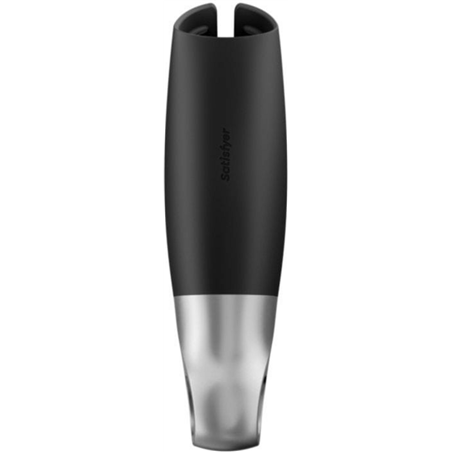 Satisfyer Black Silver - Masturbateur pour hommes