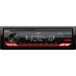 Radio de coche JVC KDX-282BT ROJA
