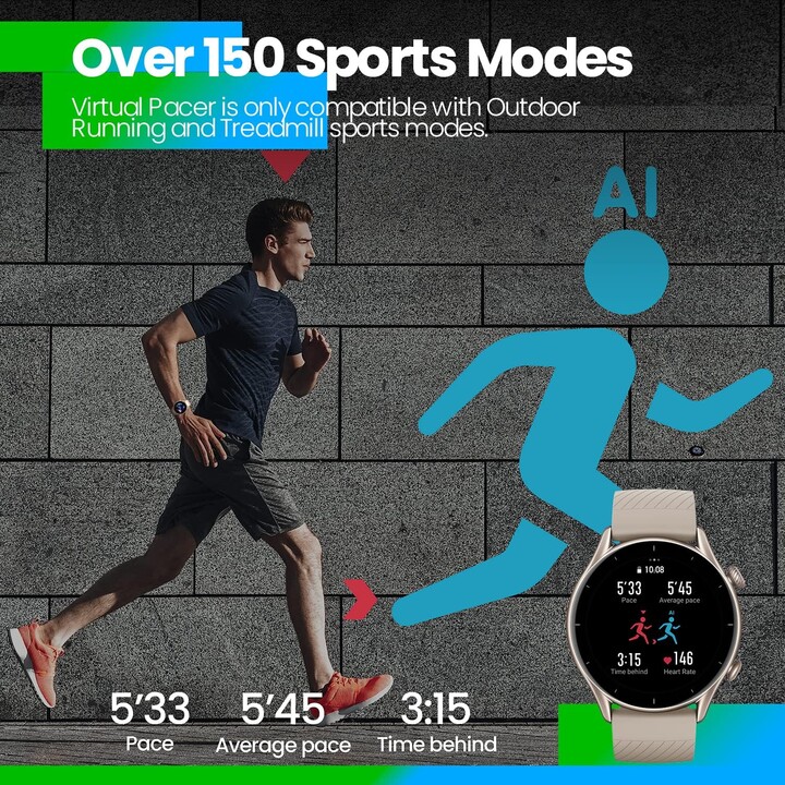 Amazfit GTR 3 35mm Noir