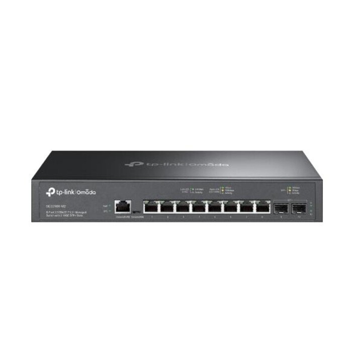 TP-Link Omada SG3210X-M2 Netzwerk-Switch Managed L2+ 2.5G Ethernet (100/1000/2500) 1U Schwarz