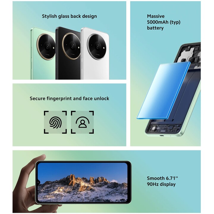 Xiaomi Redmi A3x 3GB 64GB Dual Sim Black