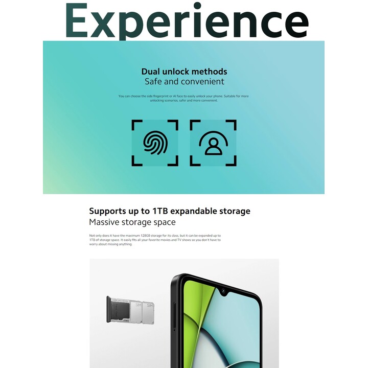 Xiaomi Redmi A3x 3GB 64GB Dual Sim Black