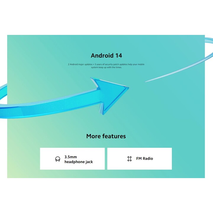 Xiaomi Redmi A3x 3GB 64GB Dual Sim Black