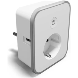 Enchufe Inteligente Tesla Doble 2 USB