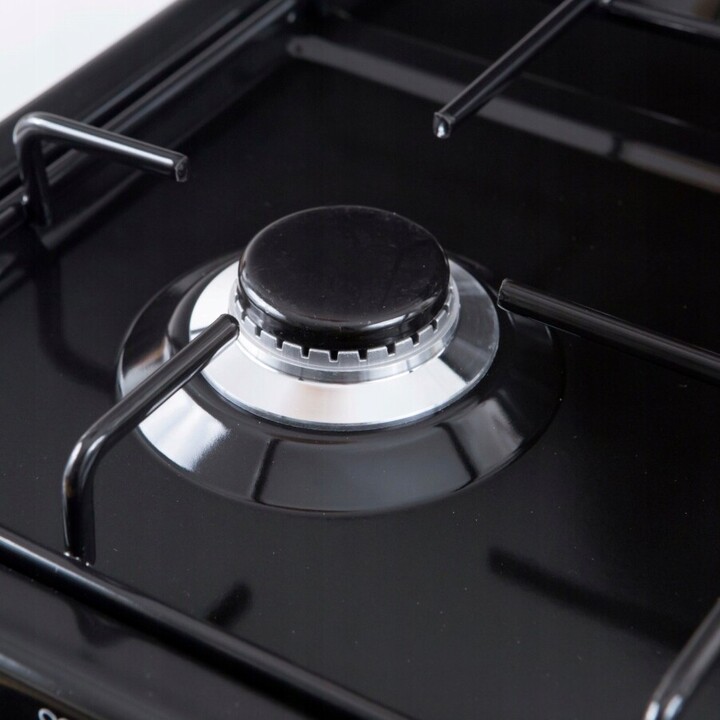 Fogão a gás Ravanson K-03TB 3 bocas preto