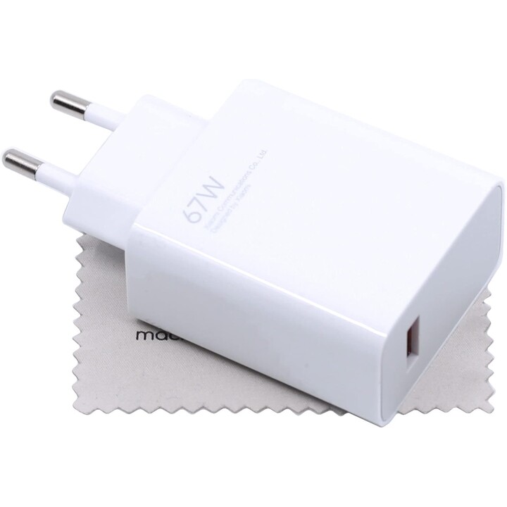 Chargeur Xiaomi 67W Type A MDY-12-EH EU - VRAC - Sans Câble
