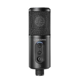 Audio-Technica ATR-2500X-USB microfone condensador USB cardioide preto