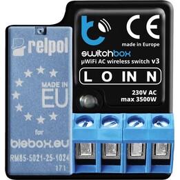 BLEBOX Schaltkasten v3 - SCHALTER 230V
