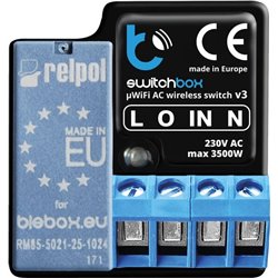 Boîtier de commutation BLEBOX v3 - INTERRUPTEUR 230V