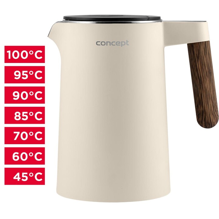 Concept RK3304 bouilloire électrique multicolore
