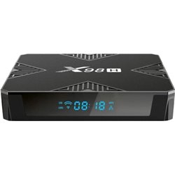 X98H H618 2 Go/16 Go Bluetooth double bande Android 12 Noir - Android TV