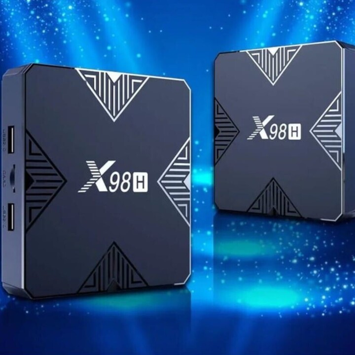 X98H H618 2GB/16GB Dual Band Bluetooth Android 12 Black - Android TV