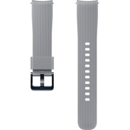 Samsung ET-YSU81MJE bracelet en silicone 20mm pour Galaxy Watch R810 gris
