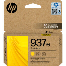 Hp Original Evomore 937e Yellow Ink Cartridge