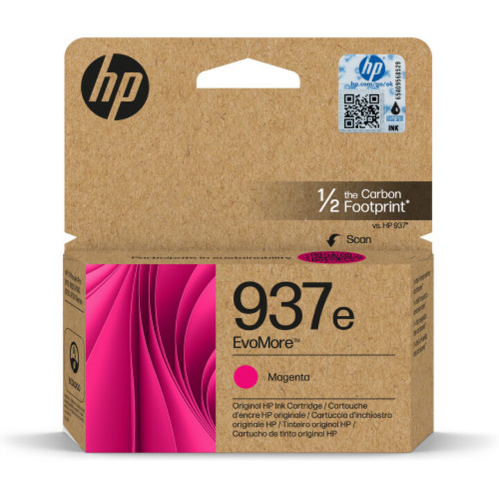 HP Original Evomore 937e Magenta Tintenpatrone