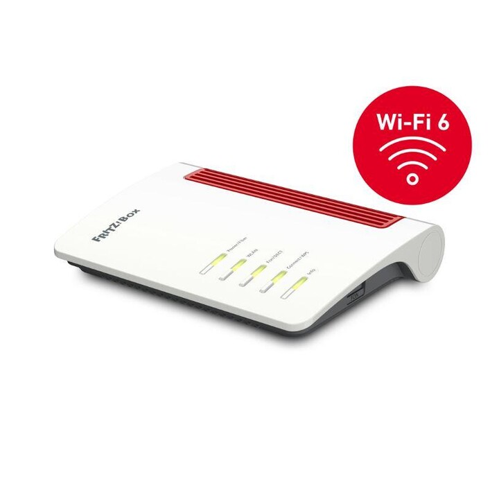 Router wireless in fibra AVM FRITZBox 5530 Terminale GPON Scheda vocale Switch a 3 porte