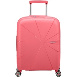Maleta de Cabina American Tourister Starvibe Spinner 55cm/ 55x40x20cm/ 4 Ruedas/ Coral