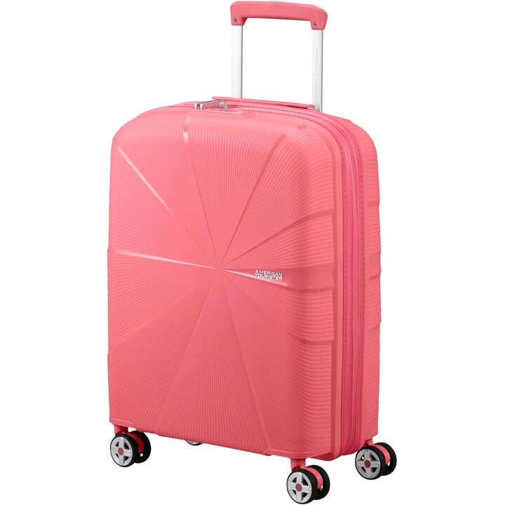 American Tourister Starvibe Valise Cabine Spinner 55cm/ 55x40x20cm/ 4 Roues/ Corail