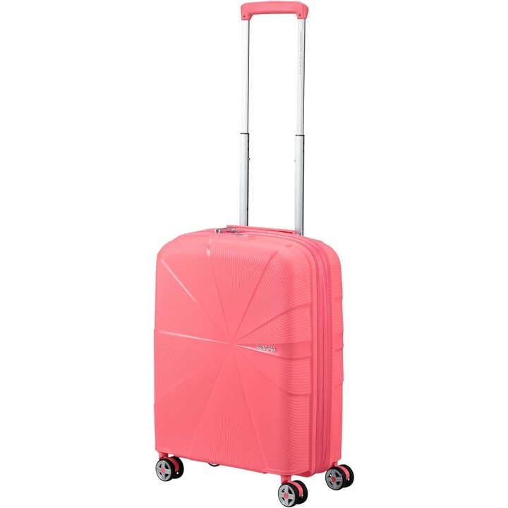 American Tourister Starvibe Valise Cabine Spinner 55cm/ 55x40x20cm/ 4 Roues/ Corail