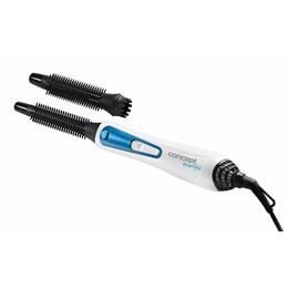 Concept KF-1310 Spazzola ad aria calda Blu, Bianco 400 W 0,19 m