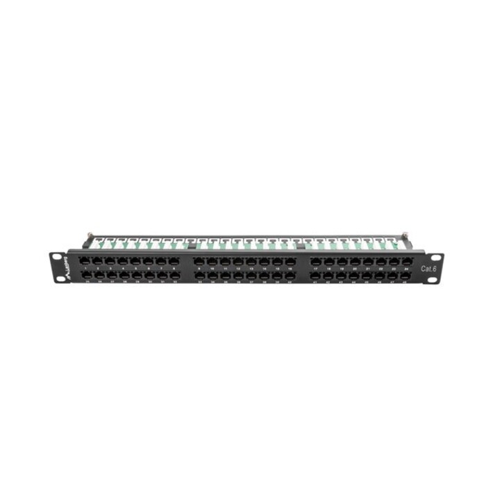 Pannello patch Lanberg PPU6-1048-B 1U