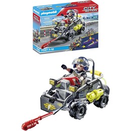 City Action 71147 Special Unit Off-Road Quad Figure Set