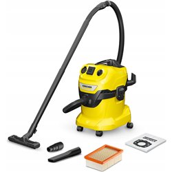 Kärcher WD 4 P V-20/5/22 Negro, Amarillo 20 L 1000 W