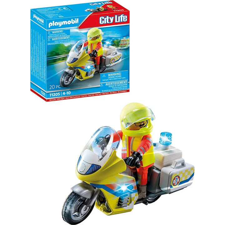 City Life 71205 Rettungsmotor mit Lichtset