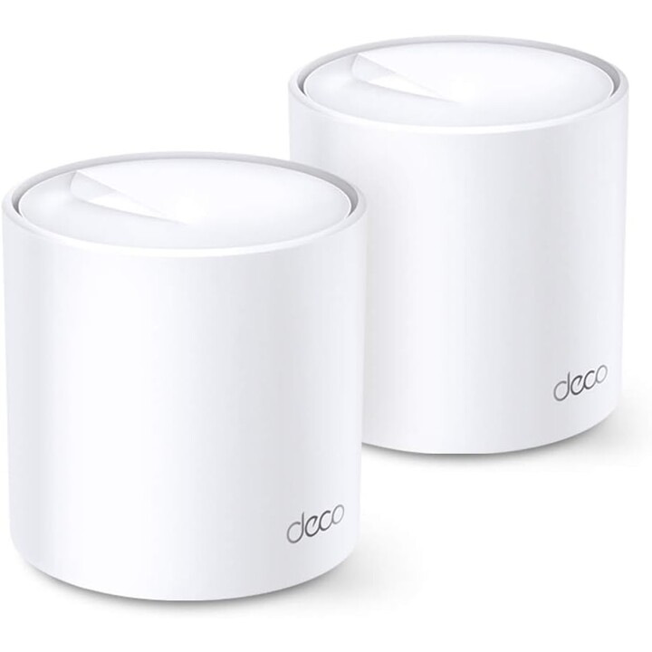 TP-LINK Deco X20 (confezione da 2) Router Wireless Dual Band Gigabit Ethernet (2,4 GHz / 5 GHz) Bianco