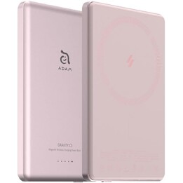 Batteria esterna Adam magnetica 5.000mah ultra sottile rosa