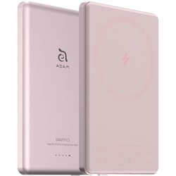 Batería Externa Adam Magnetica 5.000mah Ultra Fina Rosa
