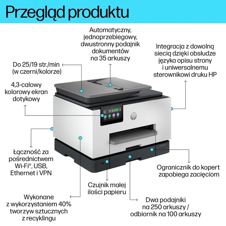 Multifunction printer HP OfficeJet Pro 9130b