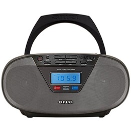Aiwa BoomBox BBTU-400BK/ 6W/ Radio CD Noir