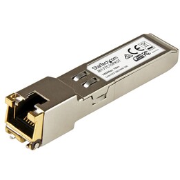 StarTech.com J8177C10PKST módulo transceptor SFP compatível com HPE, RJ-45, pacote de 10