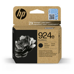 HP Original Evomore 924e schwarze Tintenpatrone