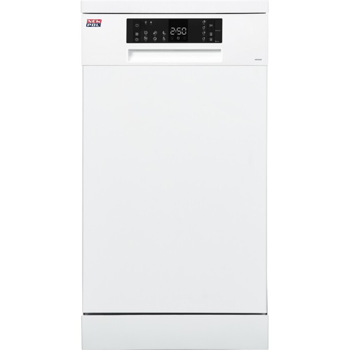 Newpol NWD456W Dishwasher 45 cm 10 Place Settings White