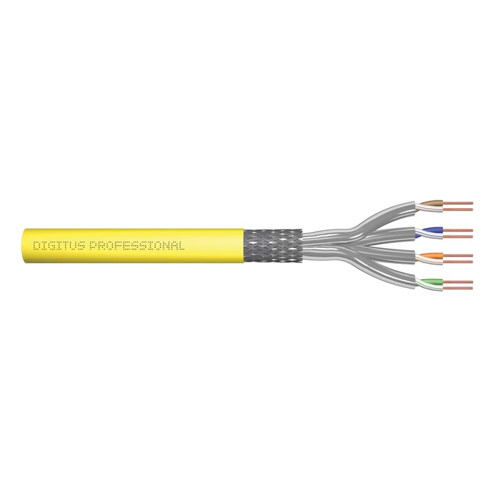 Digitus Cable de instalación Cat.7A S/FTP, 500 m, simplex, Dca-s1a d1 a1