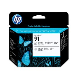 HP 91 - lysegra, foto-sort - printhove