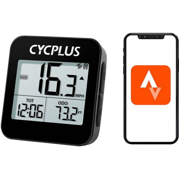 Cycplus G1 GPS+Galileo+Glonass+Beidou Preto - Ciclocomputador