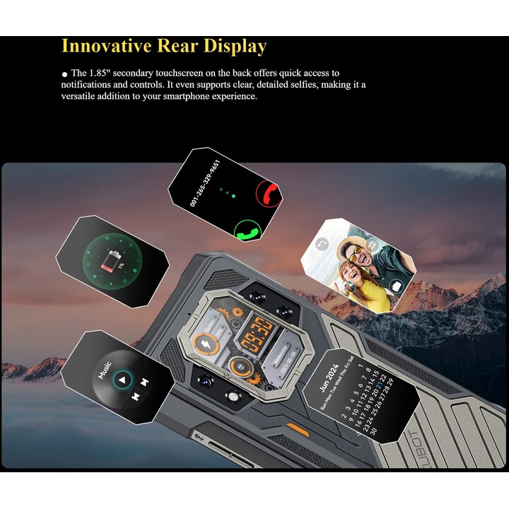 Cubot KingKong X 12GB 256GB Dual Sim Schwarz