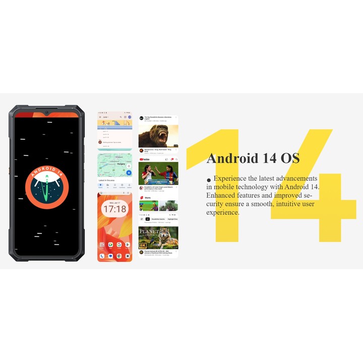 Cubot KingKong X 16GB 512GB Dual Sim Nero