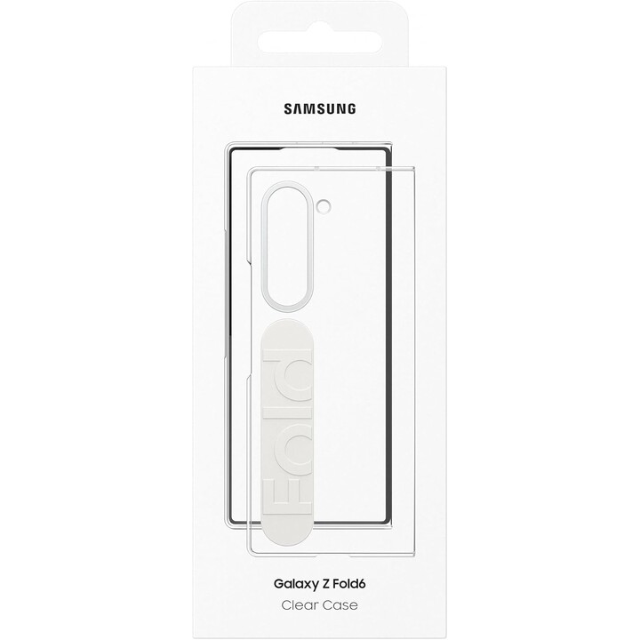 Samsung F956 Fold 6 Schlanke, durchsichtige Hülle, Transparent EF-QF956CTE