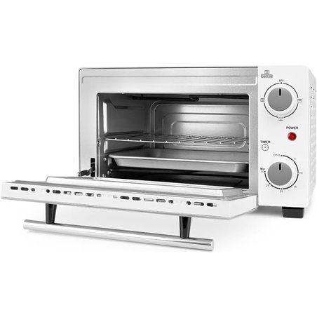 Forno de Mesa Orbegozo HO 975/ 800W/ Capacidade 10L/ Branco