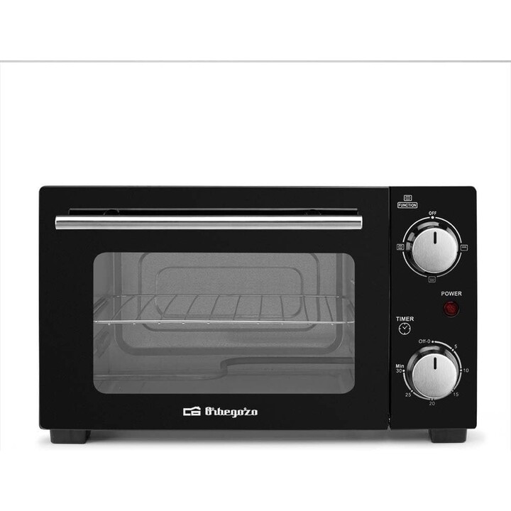 Forno da tavolo Orbegozo HO 985/ 800 W/ Capacità 10 L/ Nero