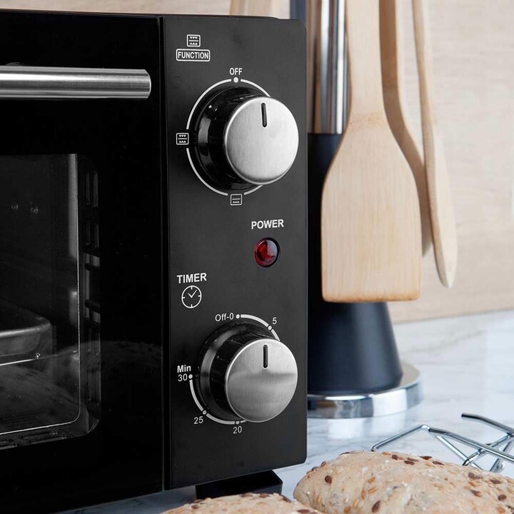 Forno de Mesa Orbegozo HO 985/ 800W/ Capacidade 10L/ Preto