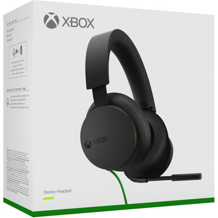 Microsoft Xbox Stereo Headset Preto - Auscultadores com fios