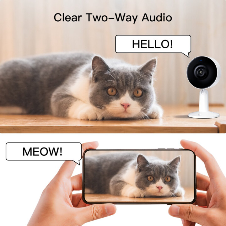 Security Camera Arenti IN1Q 4MP UHD WiFi IP White