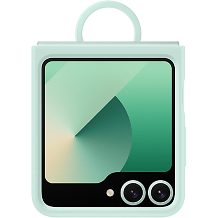 Custodia in silicone per Samsung F741 Z Flip 6 menta EF-ZF741YME