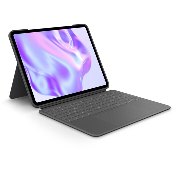 920-012665 Logitech Combo Touch Tastatur und Foliohülle mit Trackpad grafit